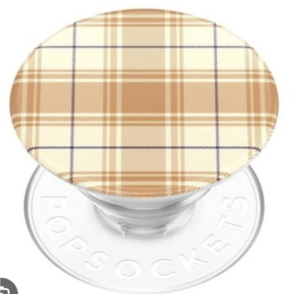 PopSocket Plaid PopGrip with Swappable Top